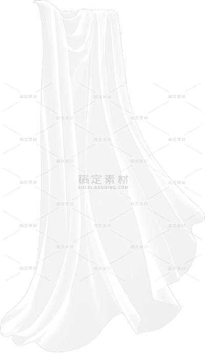 纹理通用透明薄纱褶皱合集元素素材