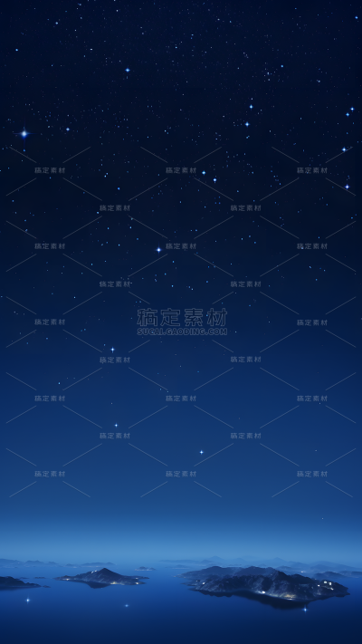 通用夜晚夜空星空壁纸背景图片