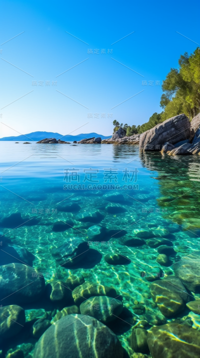 海边天空水