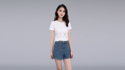 服装服饰模特人像