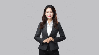 商务女性模特人像图片