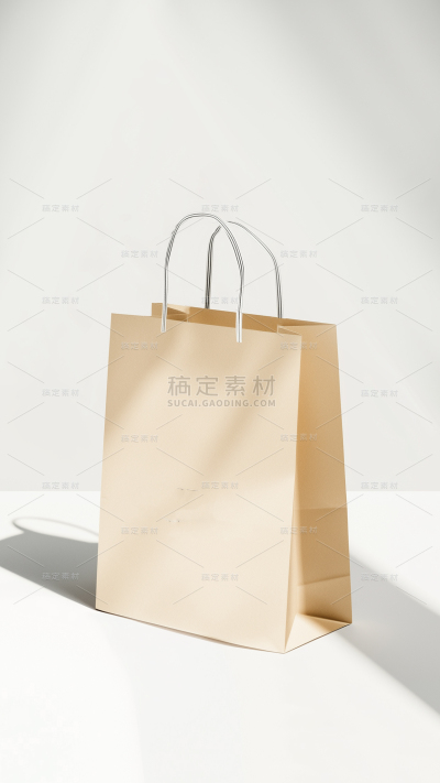 样机系列手提纸袋展示背景