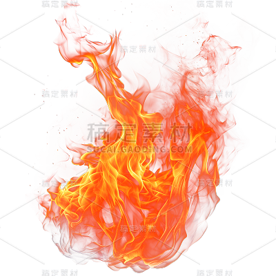 通用红色火焰火花火苗免抠元素