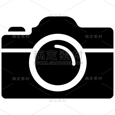 图标系列矢量计算机手机相机拍照功能图标（td）
