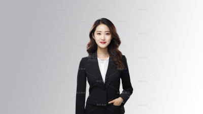 商务女性模特人像图片