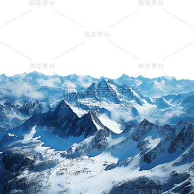 写实风山脉静态贴纸