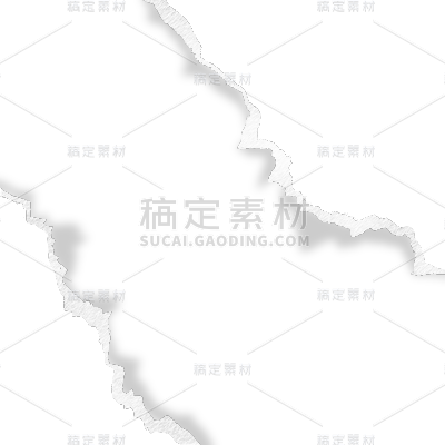特效白色撕纸边缘元素素材