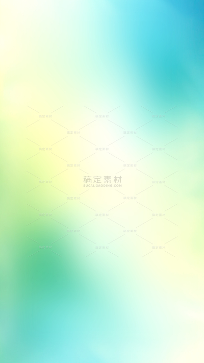 背景系列春日感蓝绿黄渐变背景