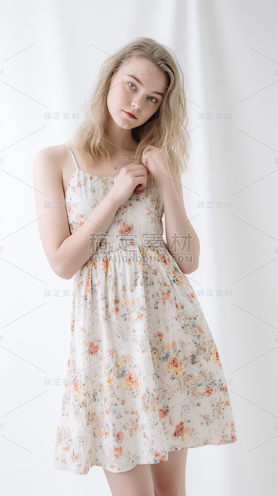 服装服饰女模特