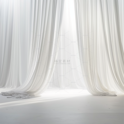 insMind Simple Space Background Curtains