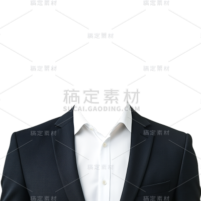 人物系列写实证件照西装服装