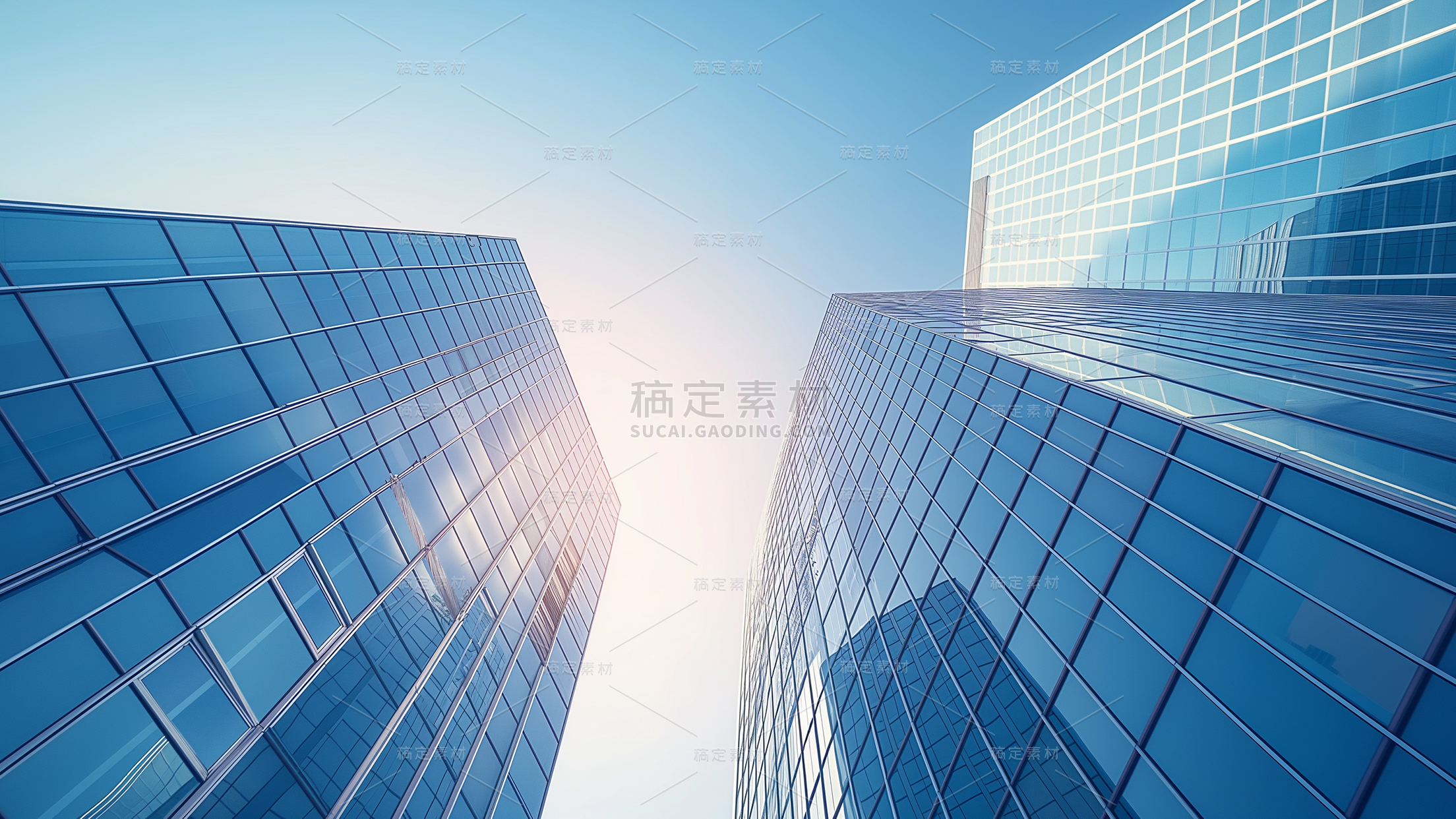 常规系列实景城市仰拍图片通用背景素材