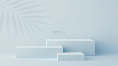 背景系列简约树影展台背景（td）