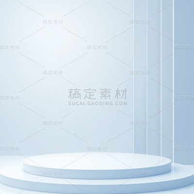 背景通用简约圆形展台实景立体主图背景图片