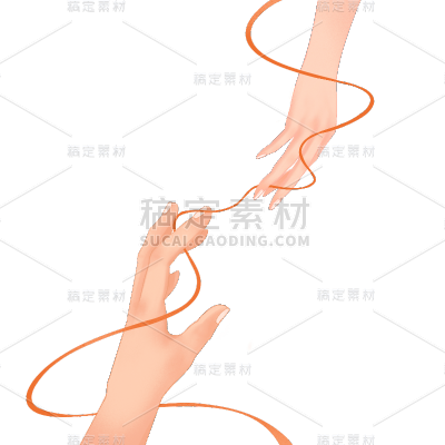 七夕情人节红线牵手