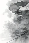水墨画图片横版水墨