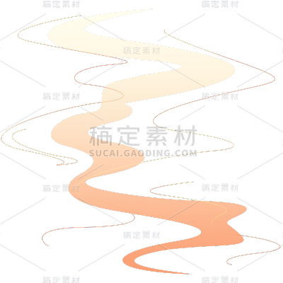 手绘中国风半透明祥云贴纸