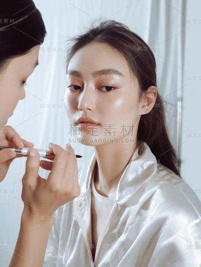 美容女模特人像