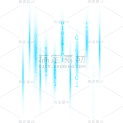 蓝色科技线条