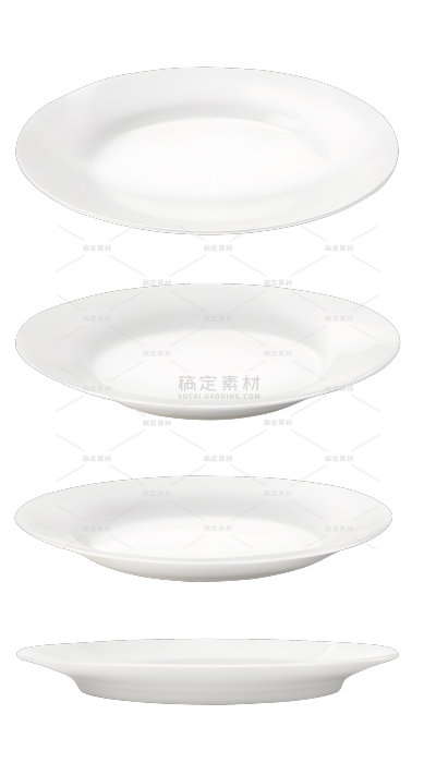 样机系列简约盘子组合（td）