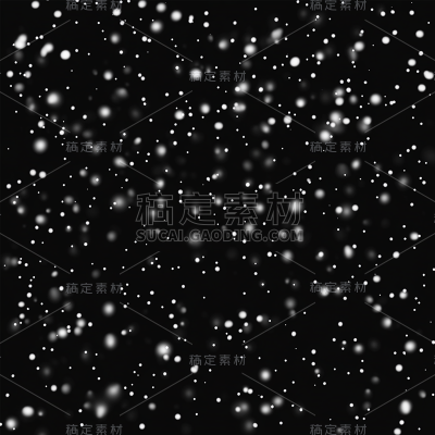 气象系列写实雪花飘落