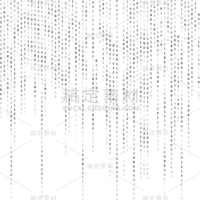 常规系列简约渐变二进制通用元素素材