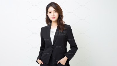 商务企业金融人物形象模特