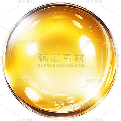 3D维生素胶囊贴纸