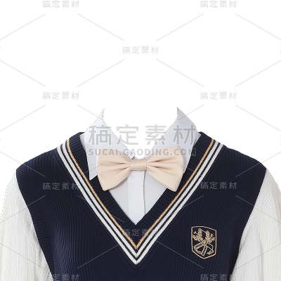 人物系列写实证件照服装衬衫毛衣贴纸