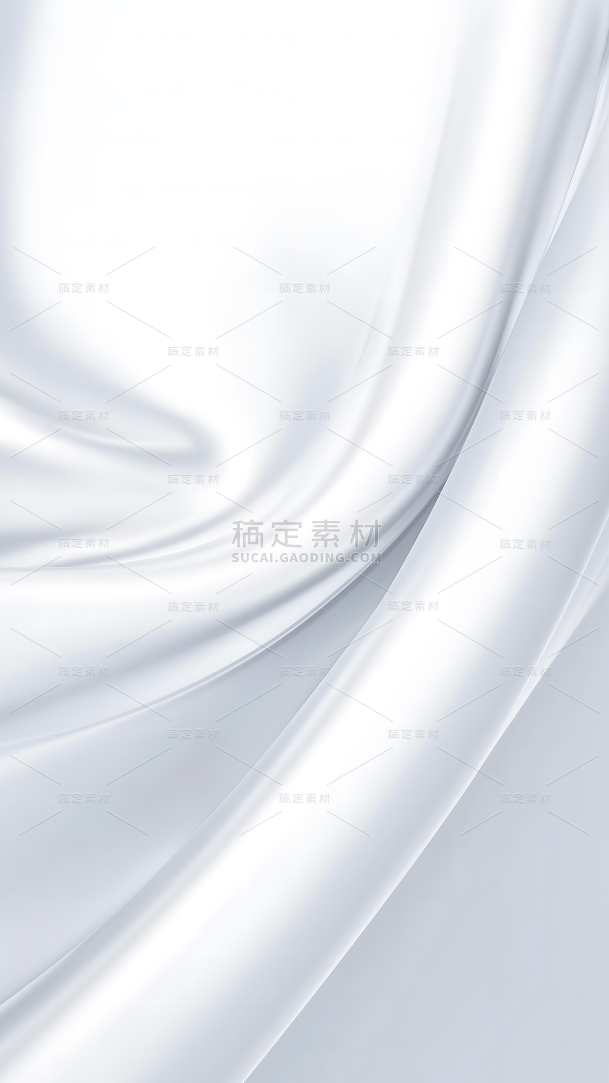 背景通用银色布褶皱反光金属质感背景图片素材