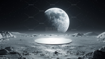 宇宙系列月球展台