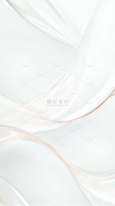 背景系列白金色高级抽象曲线背景