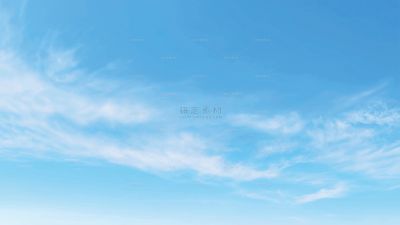 背景系列写实感自然蓝天白云背景（td）