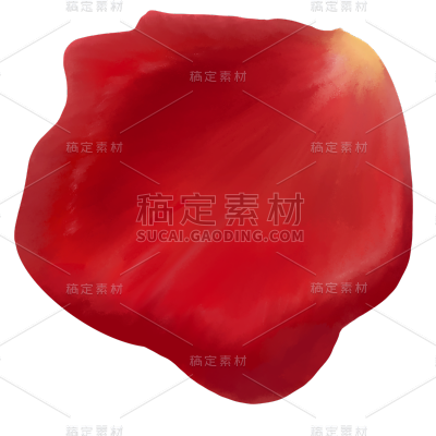 红色玫瑰花花瓣