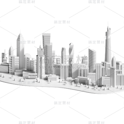 3D立体城市建筑