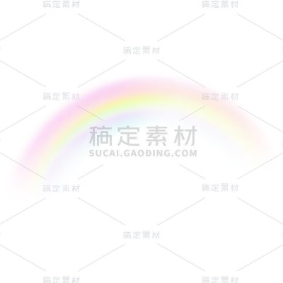 气象系列手绘彩虹渐变