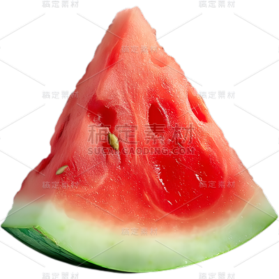 夏天通用实景绿色西瓜水果元素