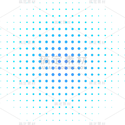 通用-波点圆图形元素贴纸几何系列