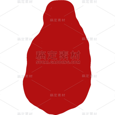 中国风红色印章系列静态贴纸