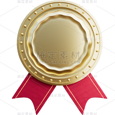 常规1立体质感徽章元素素材
