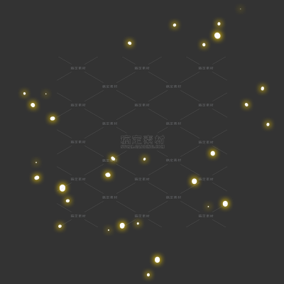 特效系列梦幻感金光碎片飘落星点特效