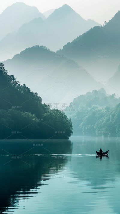 中国风通用实景山水背景场景图片素材