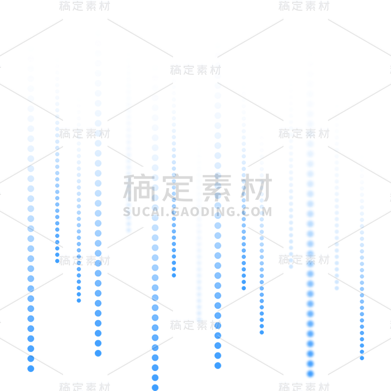 蓝色科技线条