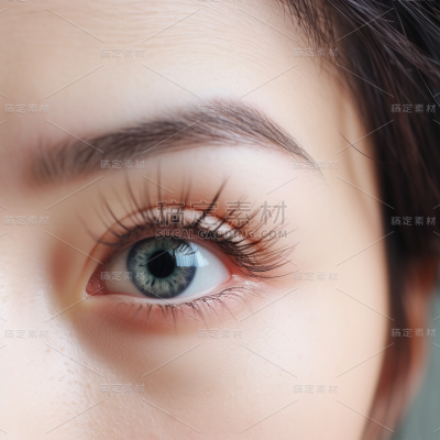 美妆彩妆睫毛人像