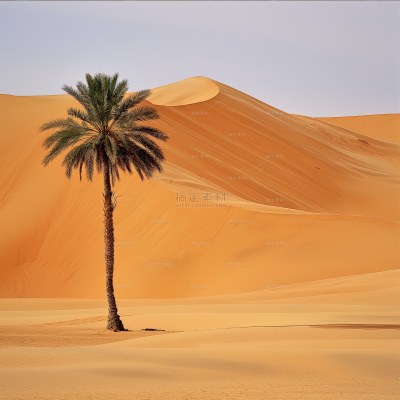 insMind Outdoor Background Nature Desert Palm Tree