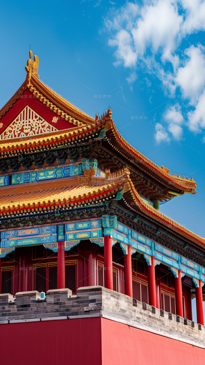 常规通用中国古建筑背景图片