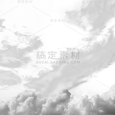 气象系列写实天空云层广角