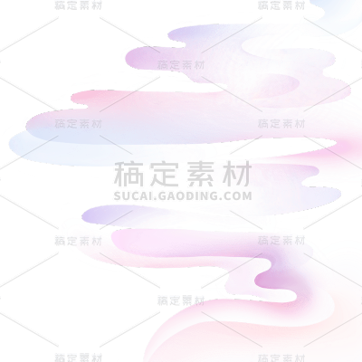 七夕情人节渐变烟雾元素