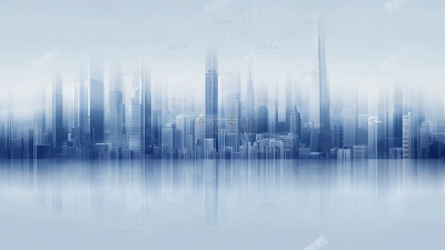 建筑系列通用现代抽象城市背景