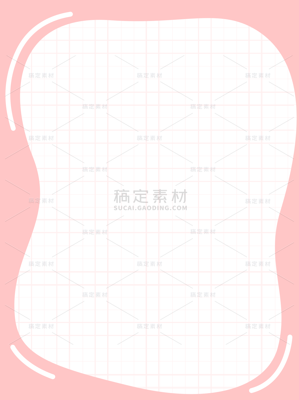 通用格纹边框背景元素